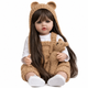 Реалистичная кукла Реборн 55 см полностью виниловая Doll Reborn Baby К0100226 - изображение 1