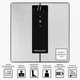 Диагностические напольные весы ProfiCare PC-PW 3008 BT до 180 кг, Bluetooth, анализ состава тела, стеклянная платформа - изображение 3