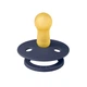 Соска пустышка BIBS Colour Latex круглая Polka Deep Space / Ivory 6-18 мес - изображение 2
