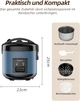 Рисоварка-пароварка Eamoment DRC-5020BL 1 л, 400 Вт - вкусно, быстро и без лишних хлопот - изображение 7