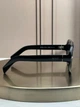 Солнцезащитные очки Prada SPR C05 черные авиаторы ацетат темная линза унисекс оригинал - изображение 4