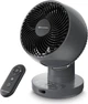 Вентилятор MYCARBON MF07, настольный, тихий 20 дБ, 3D вращение, пульт, 10 скоростей, таймер - изображение 1