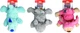 Zabawka dla psa KONG Cozie Pastels Medium ZYP2E (35585159140) - obraz 6