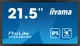 Monitor interaktywny 22" Iiyama ProLite Touch TF2238MSC-B1 Czarny - obraz 1