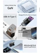 Быстрое зарядное устройство ESSAGER 33W два разъема USB Type C для телефонов, планшетов, павербанков - изображение 3