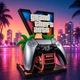 Універсальний тримач-підставка для геймпада GTA 6 Inspired для PS5 / Xbox, 3D-друк PLA Bambu Lab, декоративна підставка для контролера - изображение 5