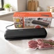 Вакууматор для продуктов Luma Bella LB-63027 100 Вт 60 кПа, вакуумный упаковщик 30 см, 10 пакетов и шланг для контейнеров - изображение 3