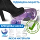 Повнолицева панорамна L/XL Снорклінг Маска для плавання VelaSport 1.0 на все обличчя для купання пірнання мономаска з трубкою та клапаном з кріпленням для екшн камери дитячі та дорослі Lavender - зображення 2
