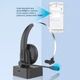 Гарнитура BauTech Bluetooth 5.4 с микрофоном и шумоподавлением Чёрный (1014-946-00) - изображение 8