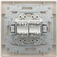 Розетка комп'ютерна RJ45 UTP кат. 5Е подвійна Schneider Electric Asfora Крем EPH4400123 - зображення 2