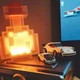 Minecraft brownstone bottle ночник зелье светодиодная USB лампа которая меняет цвет - изображение 6