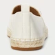 Женские эспадрильи кожаные Ralph Lauren Cameryn 505193634 37 Молочные (1161447985) - изображение 4
