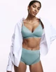 Набор трусиков Marks&Spencer высокая посадка Full briefs 12(40) 3 шт teal 0266 - изображение 3
