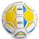 Футбольний м'яч BALLONSTAR-48 UKRAINE, біло-жовто-блакитний - зображення 2