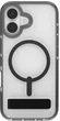 Etui na smartfon Zagg Santa Cruz Snap Kickstand do Apple iPhone 17 Black Transparent (702318948) - obraz 4