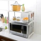 Полиця - органайзер для мікрохвильової печі - Multifunctional storage rack - изображение 2