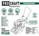 Бензинова віброплита Procraft pcc60 - изображение 2