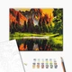 Картина по номерам Закат в горной долине 40x50 BS3348 - изображение 2