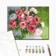 Картина за номерами Brushme Домашні півонії 40x50 см BS51651 - зображення 2