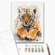 Картина по номерам Brushme Милый тигренок 40x50 см BS24302 - изображение 2