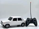 Машинка на пульте Lada ВАЗ 2107 1:12, радиоуправляемая машинка Жигули, RC автомобиль классика, авто на радиоуправлении для детей, машинка с подсветкой, с аккумулятором + батарейки в пульт в подарок - изображение 3
