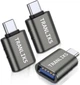 Адаптер USB-C – USB-A 3.0 с OTG 5 Гбит/с комплект 3 шт - изображение 1