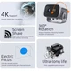 Портативний мультимедійний проєктор 4K Android A10 з Wi-Fi 2.4/5 ГГц, Bluetooth 5.2, автофокусом і автокоригцією трапеції - зображення 6