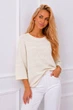 Футболка американка KISS ME тонка в'язка розмір 56-58 ( 2XL/3XL) молочний - зображення 1