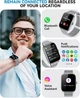Смарт-часы 1.85" с Bluetooth-звонками, 110+ спортивными режимами и IP68 серебристый - изображение 4