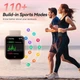 Смарт-часы женские Fitpolo 1.8" с Alexa, Bluetooth-звонками, SpO2, 110+ спортивными режимами и IP68 - изображение 7