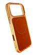 Чохол-накладка Devia Shield Magnetic для iPhone 17 Pro Max Clear/Orange - изображение 3