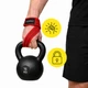 Лямки атлетические для тяги Cornix Lifting Straps XR-0505 Красные - изображение 4