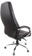 Кресло АКЛАС Луизиана MB (GB-242CC) (Кожа LC-A Black/PU Black) - изображение 5