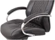 Кресло АКЛАС Луизиана MB (GB-242CC) (Кожа LC-A Black/PU Black) - изображение 7