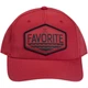 Кепка Favorite FFC-1 58 Red - изображение 2