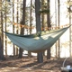 Гамак надлегкий Naturehike одинарний NH21DC011, біло-зелений - зображення 2