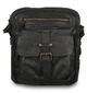 Кожаная сумка через плечо Ashwood Leather SERGIO BLK - изображение 1