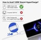 Кабель швидкої турбо зарядки для Xiaomi Mi Turbo Charge 120W 67W 33W USB до Type-C 1 метр 6 А ампер - зображення 4