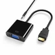 Адаптер HDMI на VGA 20 см з аудіо виходом Stone перехідник (ST-SC052) - зображення 1