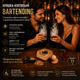 Набор для копчения коктейлей Bartending со светлым деревянным смокером, 8 видов щепы, турбо-зажигалка, стакан 295 мл, пепельница - изображение 13