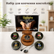 Набор для копчения коктейлей Bartending Barrel со смокером «Бочка» — 4 вида щепы, металлическая ложка, щеточка, фирменная коробка - изображение 2