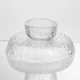 Фруктовница на ножке Ice Textured 15 см с ледяной текстурой стекла Yiwu HP-34-88 - изображение 5