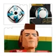 Детский конструктор Editions Football Криштиану Роналду — легенда футбола на 854 детали (68101) - изображение 6