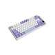 Клавиатура Ajazz AK820 Pro Flying Fish Switch Purple RGB USB/Wireless/Bluetooth UA Purple (AK820PRO-FF-PWB) - изображение 6