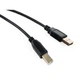 Кабель для принтера USB 2.0 AM/BM 3.0 m Vinga (VCPDCAMBM3.0BK) - изображение 2