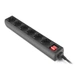 Сетевой фильтр питания REAL-EL RS-6 Protect M 3m, black (EL122300034) - изображение 5
