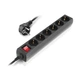 Сетевой фильтр питания REAL-EL RS-6 Protect M 3m, black (EL122300034) - изображение 7