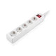 Мережевий фільтр живлення REAL-EL RS-Protect M 3m, white (EL122300027) - зображення 10