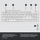 Комплект Logitech MK295 Silent UA Off-White (920-009824) - изображение 8