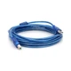 Кабель для принтера USB 2.0 AM/BM 5.0m ferrite blue Ritar (YT-AM/BM-5.0TBL) - изображение 2
